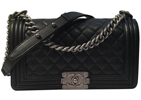 chanel boy black caviar|What I Wear on Repeat: My Chanel Boy Bag .